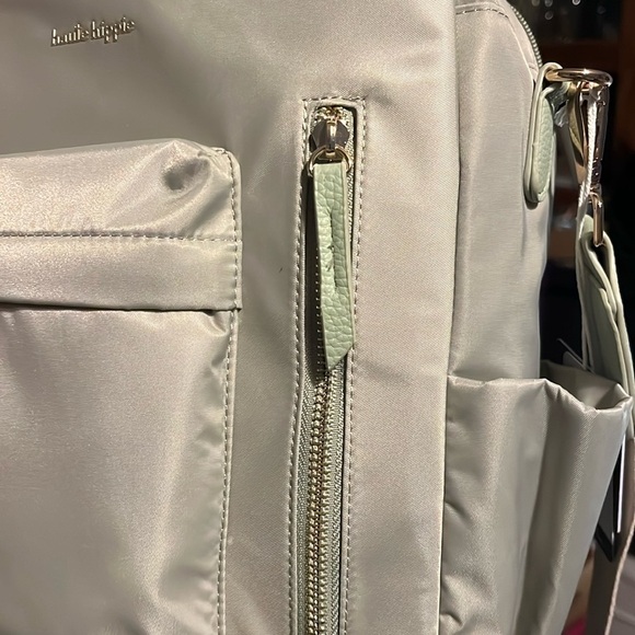 Haute Hippie Green On the Go Backpack Viral Decorative Beige Strap NWT main image 4